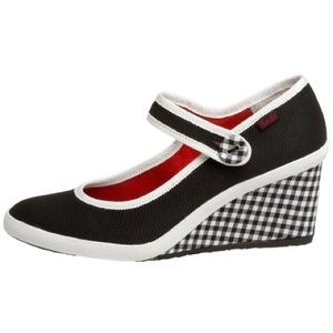 Vintage Keds Maryjane Wedge Sneakers